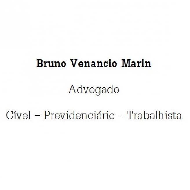 Dr. Bruno Venancio Marin