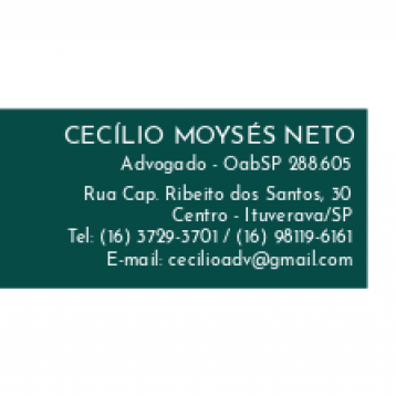 Sr. Cecílio Moysés Neto